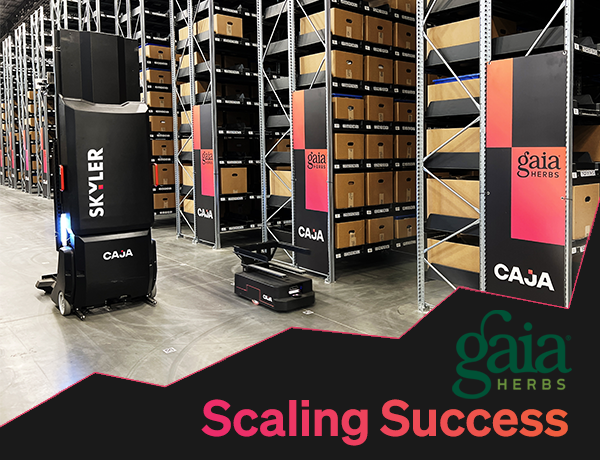 Scaling Success: How Gaia Herbs Thrives in Peak Times with Caja Robotics